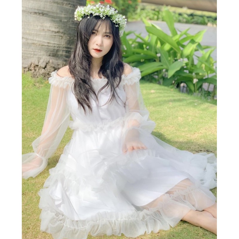 ĐẦM DỰ TIỆC/PROM/ĐI CHƠI - FIONA DRESS - VÁY CHÂN BỒNG - V0007 | BigBuy360 - bigbuy360.vn