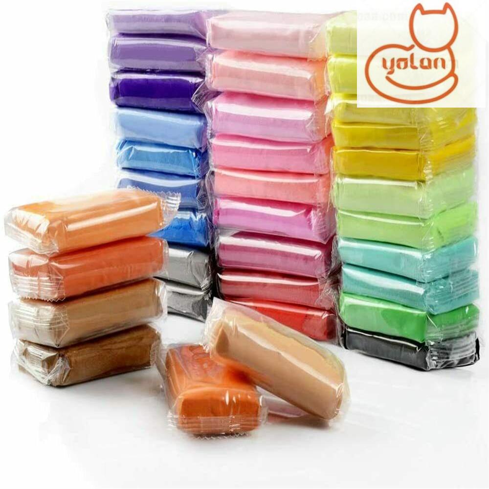 Đất sét polymer 12/ 24/ 36 màu làm đồ chơi cho bé