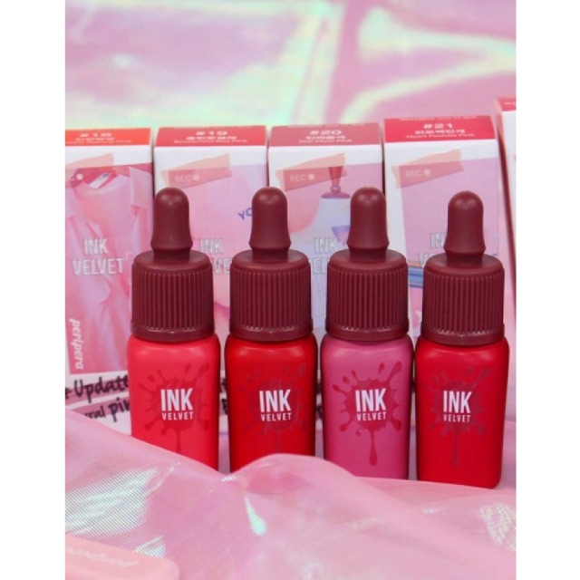 Son Kem Lì Peripera Ink The Velvet Fall Collection Pink Moment (New 2018)