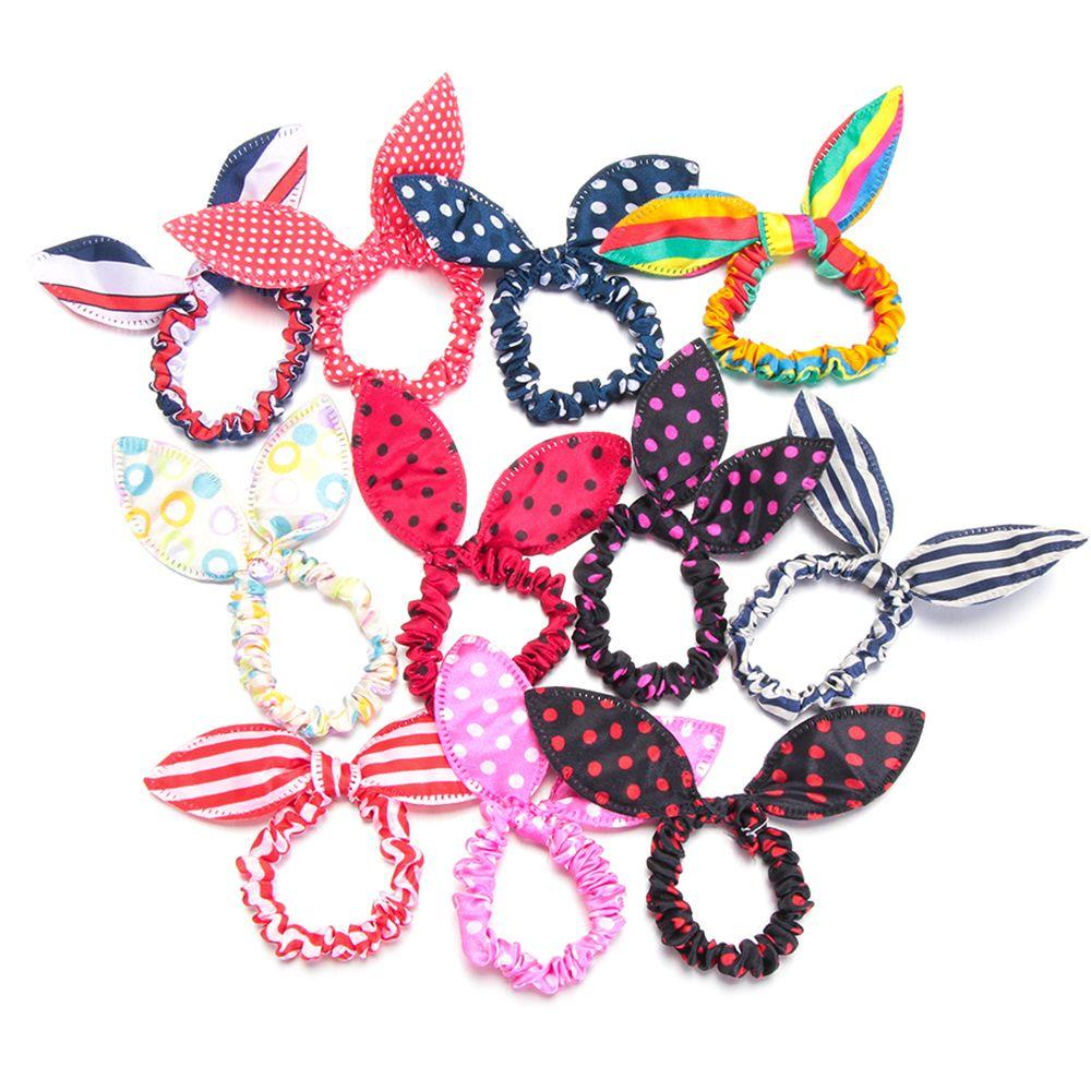 Set 10 / 20 / 30 Dây Cột Tóc Đuôi Ngựa Dễ Thương Cho Nữ