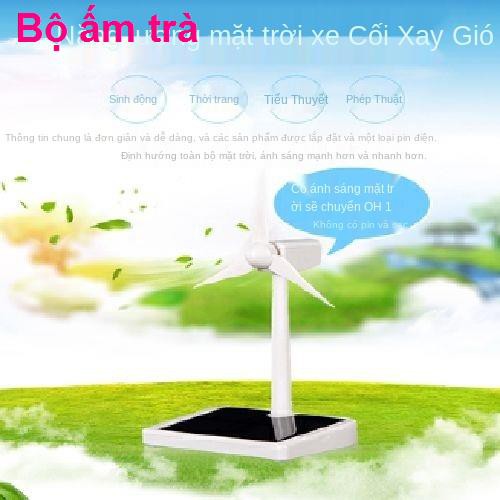 đồ chơi khoa họcMô hình cối xay gió năng lượng mặt trời mới quạt Lợi ích tự làm Đồ chơi...