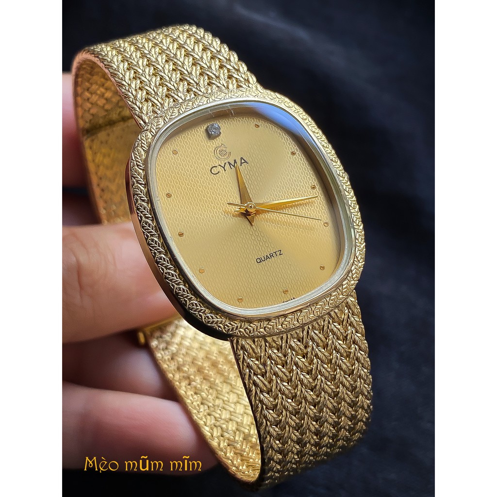 - NỮ - CYMA THỤY SĨ - ĐỒNG HỒ USED HÀNG HIỆU >>> MỚI 98% / SWISS MADE / CHỐNG NƯỚC