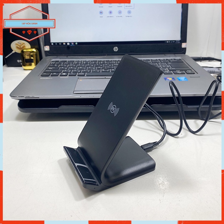 Đế Sạc Điện Thoại Không Dây Cao Cấp Wekome WP-U84 Xạc Không Dây Iiphone Tạp Hóa Xanh