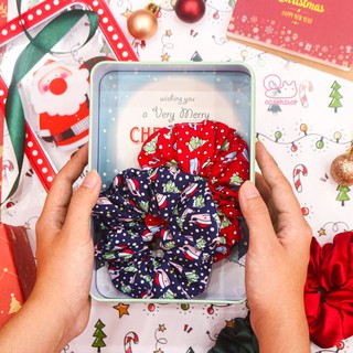Scrunchie Giáng Sinh 2020 phiên bản giới hạn made by Ốc Sên Shop