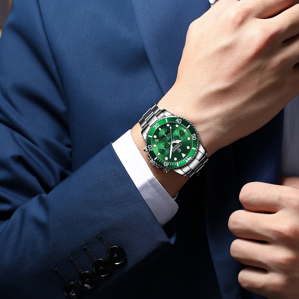 Đồng Hồ Đeo Tay Chexi Chống Thấm Nước Phong Cách Doanh Nhân Sang Trọng Cho Nam