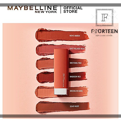 Son Môi Lì Maybelline New York Colorsensation City Heat Tông Đất 3.9g