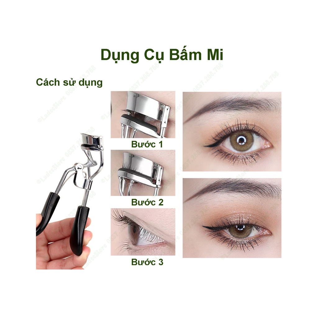 Kẹp Bấm Mi - Cong Mi Tự Nhiên Chọn Màu Ngẫu Nhiên