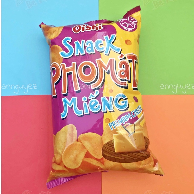 [BÁN LẤY TƯƠNG TÁC] Bim bim Oishi snack trộn/mix các vị ngẫu nhiên bịch 5 gói 75g SIÊU TO KHỔNG LỒ