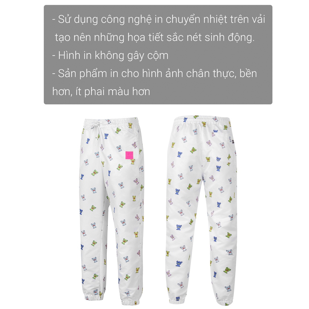 Quần Dài Nam Nữ Thời Trang Y2010 Sweatpants Linh Vật Bbuff Ver1 20601