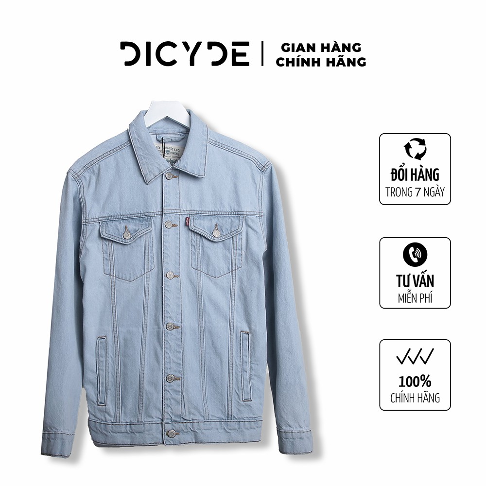 Áo khoác bò jeans nam dài tay cao cấp DICYDE SG.D.LV.07