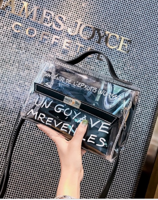 Túi trong suốt 2in1 hot trend mùa hè | BigBuy360 - bigbuy360.vn