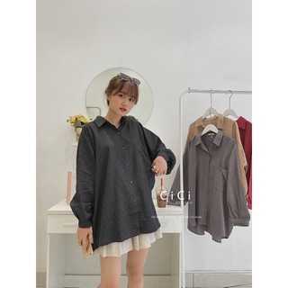 [Mã FATHANG5 giảm 10K đơn 50K] Áo sơmi kẻ caro CICISTUDIO
