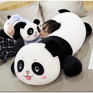 Gấu Trúc Panda bông 1m2, 1m4 ⚡ RẺ VÔ ĐỊCH ⚡ Gối ôm, thú nhồi bông cho bé siêu cute