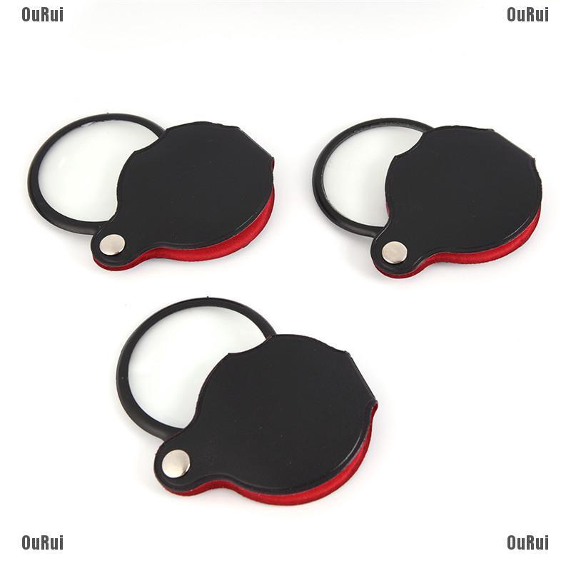 Kính Lúp Phóng Đại 10X Gấp Gọn Tiện Dụng