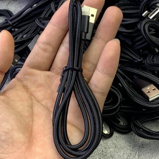 Cáp sạc Iphone bọc dù 1m