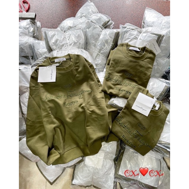 [ CÓ ẢNH THẬT + VIDEO TỰ QUAY ] Áo Dài Tay Chất Nỉ Chữ Thêu Nét Hàng Đẹp Chuẩn Hàng Loại 1 | BigBuy360 - bigbuy360.vn