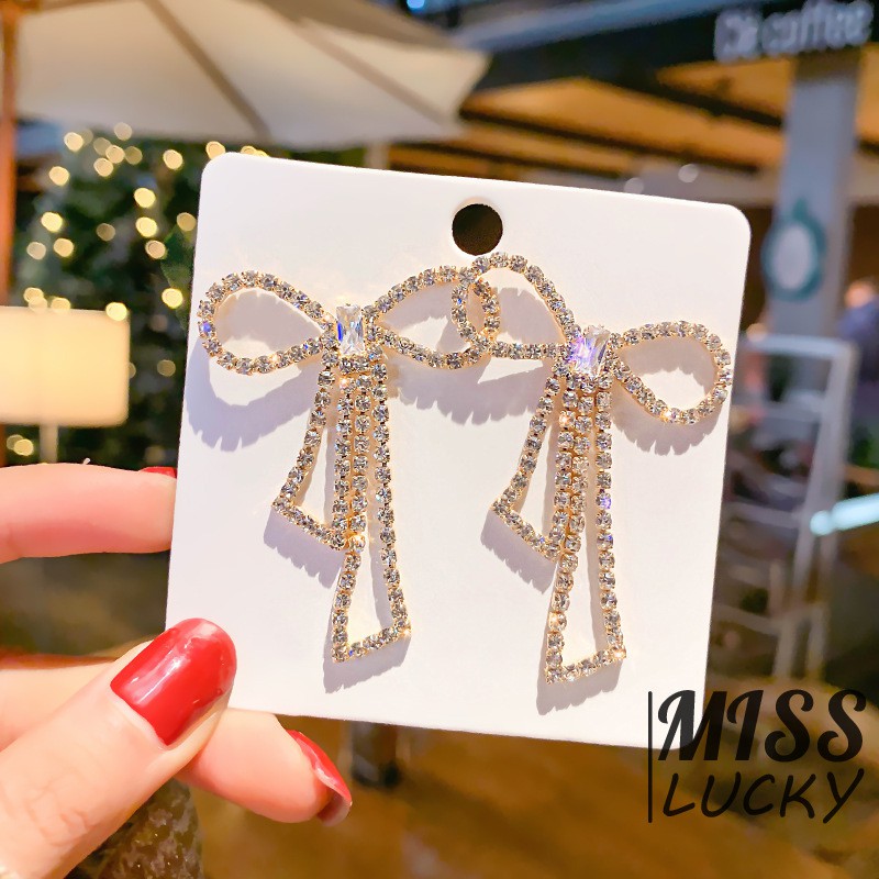 Khuyên Tai Nữ Mạ Bạc 925 Thời Trang Châu Âu