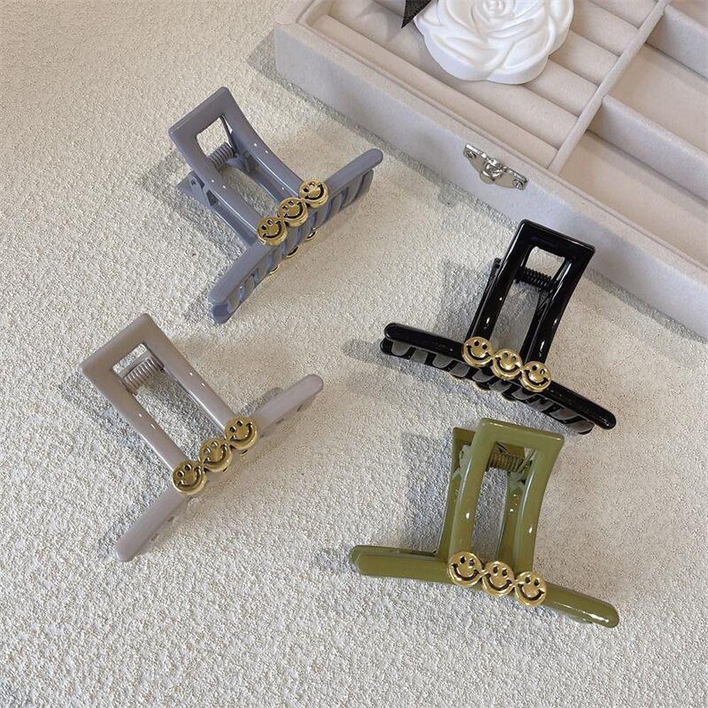 Kẹp Tóc Hình Cá Mập Màu Trơn Dễ Thương Cho Bé Gái