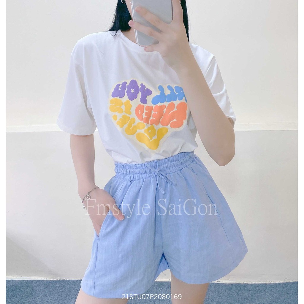 Quần short đũi dây rút VM STYLE ulzzang thời trang 30_ 22STU04P22101 | BigBuy360 - bigbuy360.vn