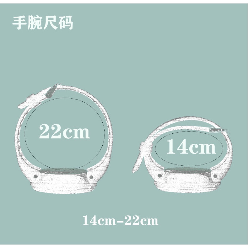 Illunt Đồng Hồ Điện Tử Mặt Vuông Nhỏ Trong Suốt Chống Nước Unisex