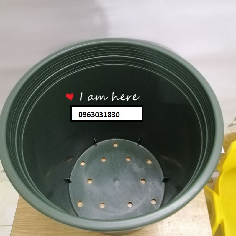 SET 3 Chậu monrovia số 5GL 28x31cm xuất xứ Trung quốc chính hãng