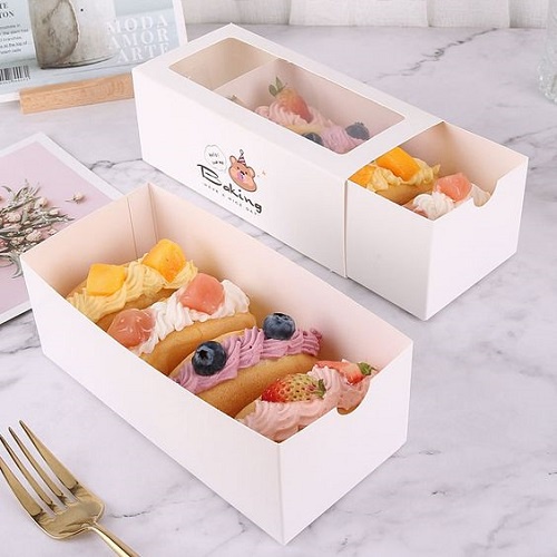 SET 10 HỘP GIẤY BÁNH MỲ 17.5x9x5