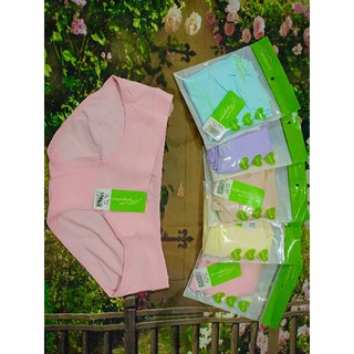 Set 5 quần lót bầu cạp chéo coton lụa cao cấp
