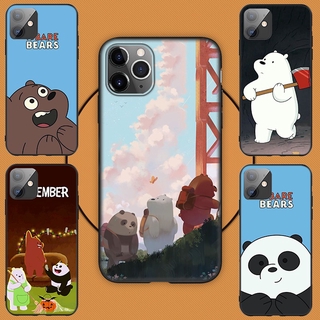 Ốp điện thoại silicon mềm họa tiết NS158 We Bare Bears cho iPhone XR X Xs Max 6 6s 7 8 Plus 5 5s SE 2020 6+ 7+ 8+ 6s+