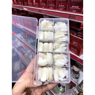Hộp 500 móng úp chân phom vuông dài đủ size