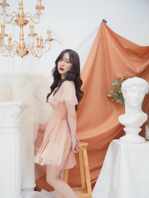 Đầm lưới vai Laxi | BigBuy360 - bigbuy360.vn