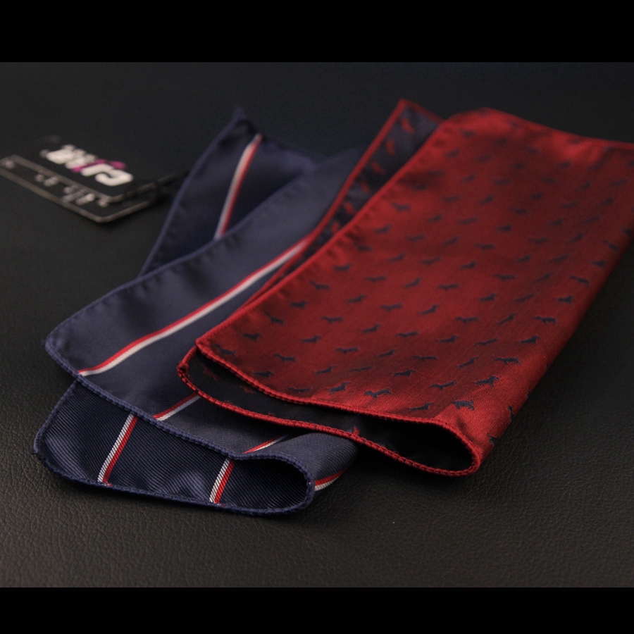 Khăn Tay Bỏ Túi EFAN Từ Polyester Kiểu Cổ Điển Dành Cho Nam Khi Dự Tiệc Cưới Kích Thước 24x24cm