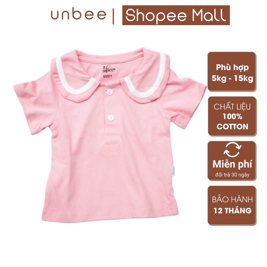 XẢ HÀNG Bộ quần áo cộc tay unbee cho bé gái 5 - 15kg, hàng thiết kế 100% cotton Hàn Quốc cao cấp mềm mịn, thoáng mát