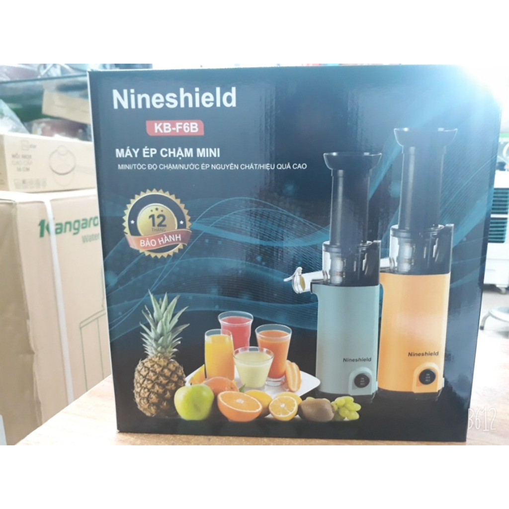 [Mã ELHA22 giảm 6% đơn 300K] Máy ép Chậm MINI thế hệ mới NINESHIELD KB - F6B – Nhỏ gọn tiện lợi bảo hành 12 tháng