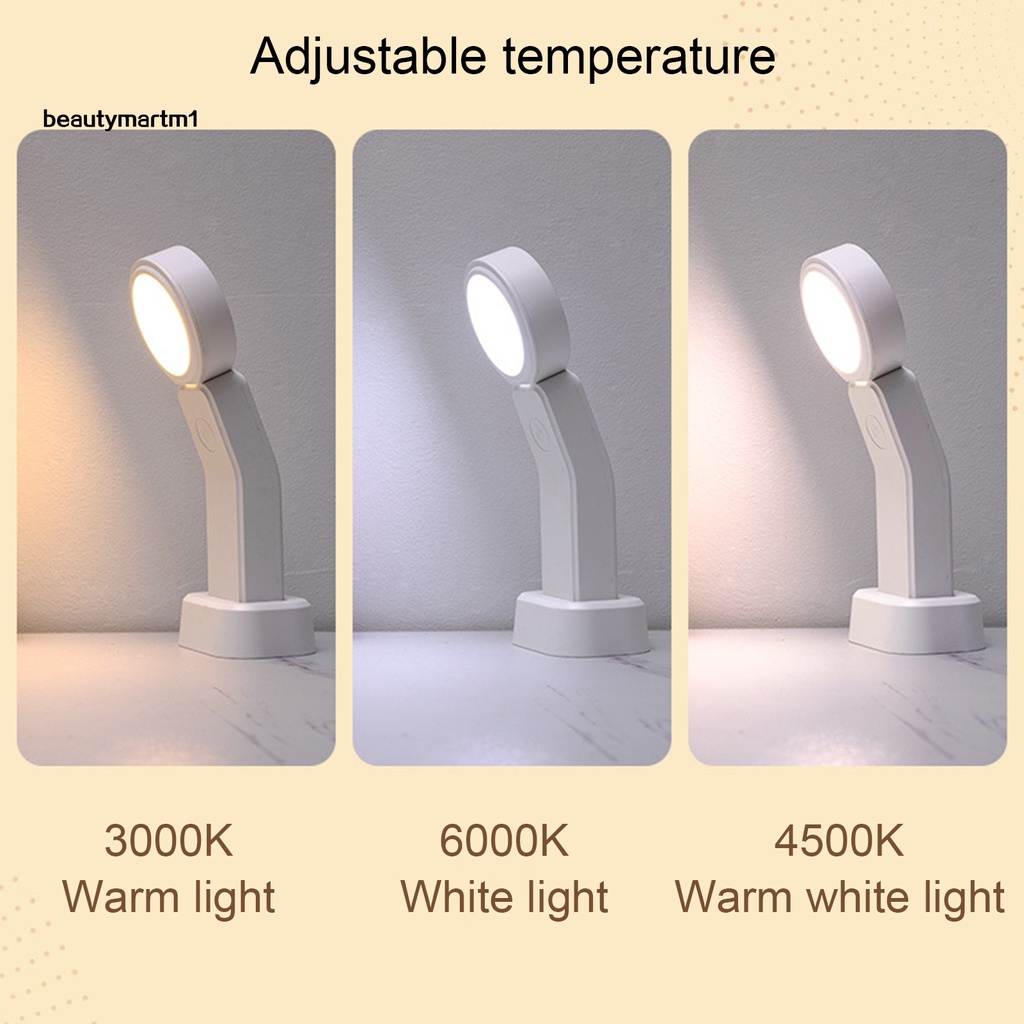 Đèn LED để bàn 3W 12 bóng có thể điều chỉnh tiện dụng