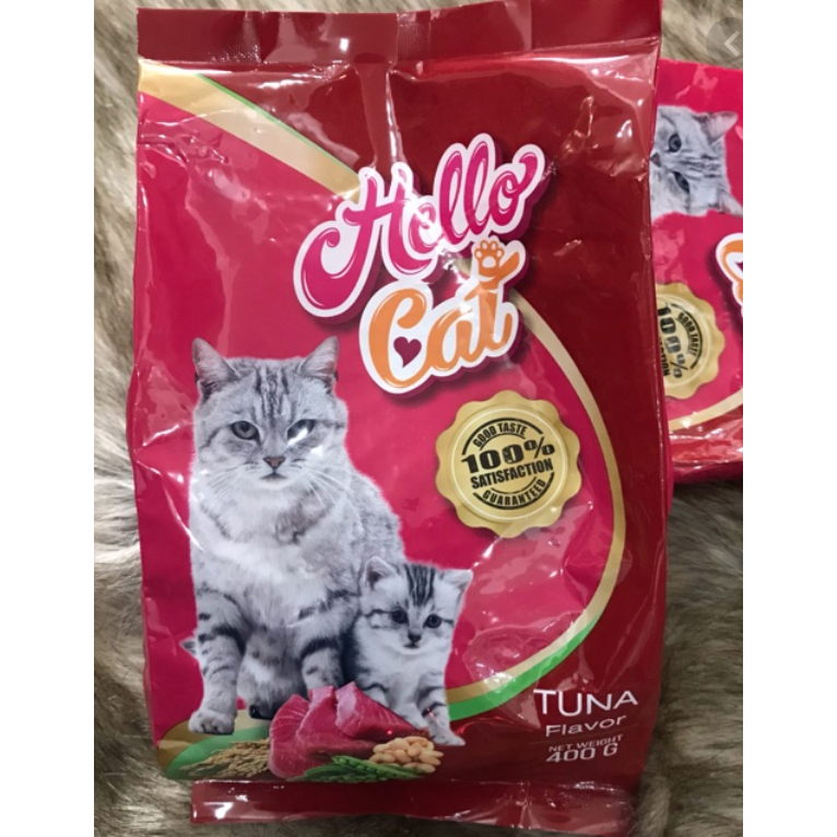 Thức Ăn Cho Mèo Mọi Lứa Tuổi - Hello Cat 400gr