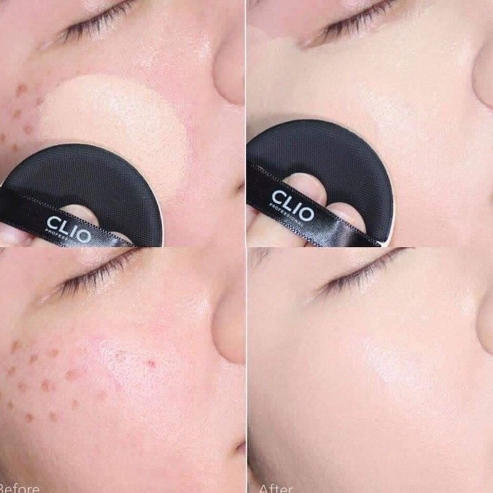 Phấn Nước Che Khuyết Điểm Clio Stay Perfect Cover Cushion SPF 50+ PA++++ [2 Lõi] | BigBuy360 - bigbuy360.vn