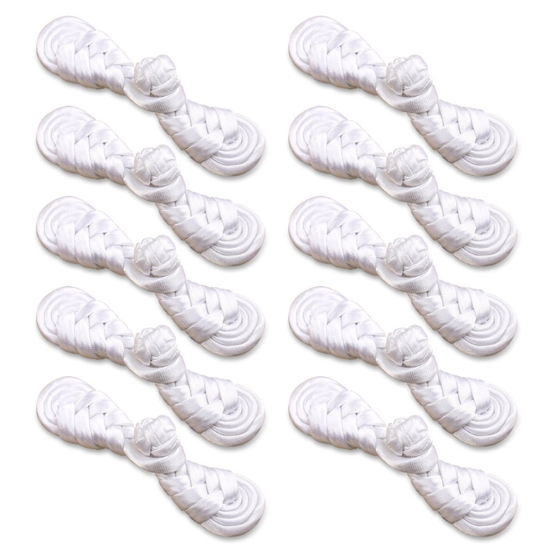 Set 10 Cặp Nút Áo Sườn Xám Phong Cách Trung Hoa Dành Cho Nữ