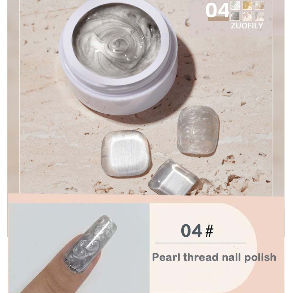 [Hàng mới về] Gel sơn móng hiệu ứng lấp lánh thời trang thu đông diy
