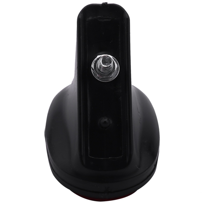 FENDER 1 Tấm Chắn Bùn Phản Quang Hình Oval Gắn Đuôi Xe Đạp Đen