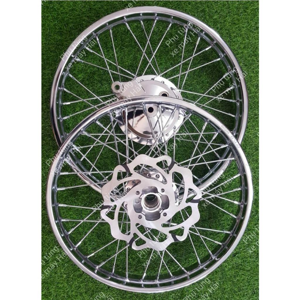 Bánh căm dành cho các dòng xe HONDA WAVE 1 thắng đĩa đùm mạ CROM Niềng sắt HONDA GOSHI HTH1168 MSP 01661