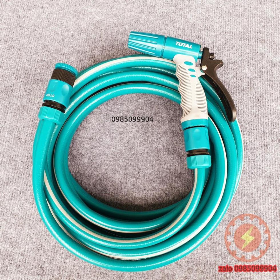 20m 15m 10m 5m Bộ vòi tưới cây đa năng - Bộ ống dây nước xịt rửa gia đình sân vườn TOTAL