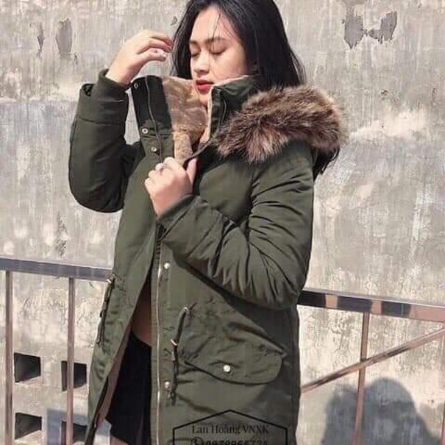 Áo parka trả khách