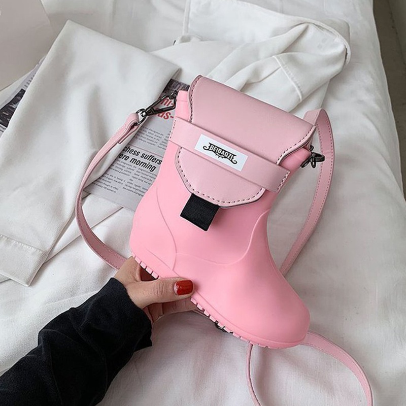 Túi Đeo Chéo Da PU Hình Đôi Giày Thời Trang Cho Nữ