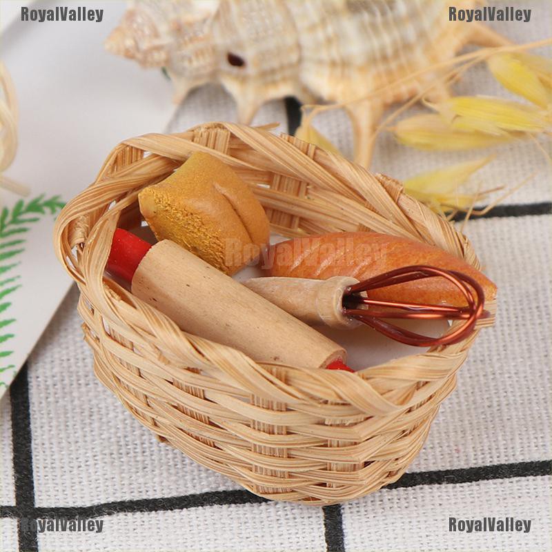 Mô Hình Khay Bánh Mì Tỉ Lệ 1: 12 Trang Trí Nhà Búp Bê