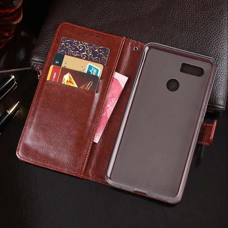 Flip Case Lenovo K5 Play L38011 5.7'' Case Wallet PU Leather Cover