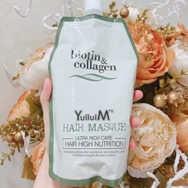 KEM Ủ TÓC YUILUIM BIOTIN &amp; COLLAGEN 500ML CHÍNH HÃNG - 10279