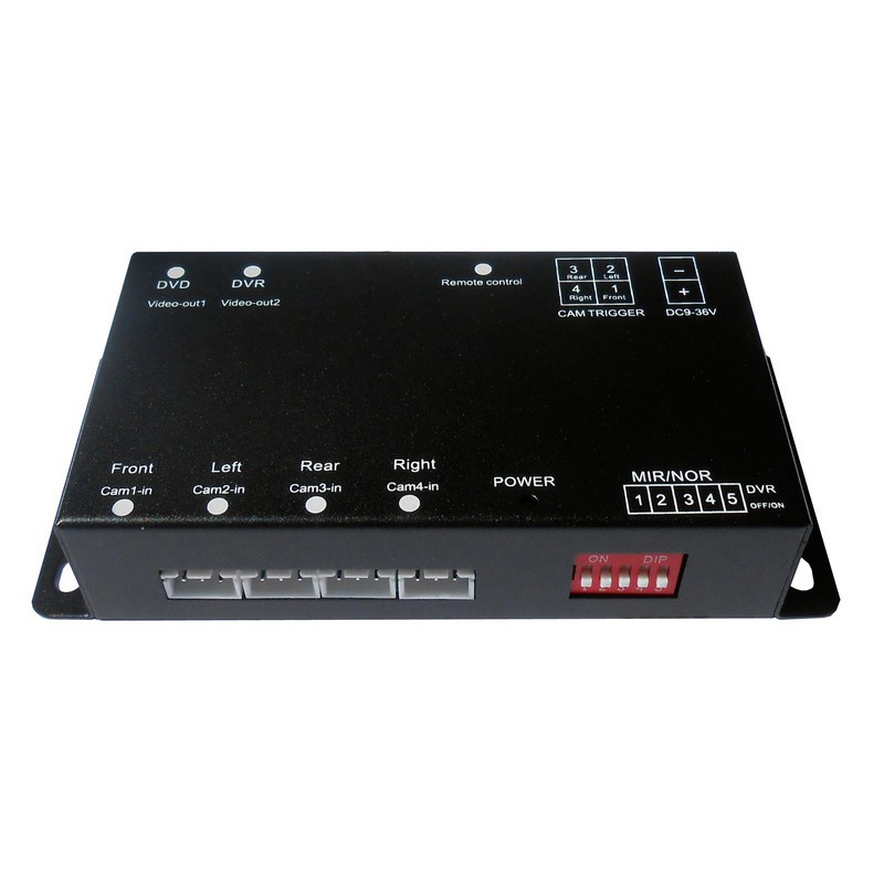 Bộ chia 4 màn hình camera cho ô tô | BigBuy360 - bigbuy360.vn