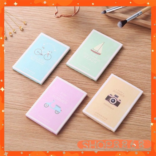 Giấy thấm dầu bỏ túi nhỏ gọn 50 miếng ( mẫu ngẫu nhiên ) - shop8868 | BigBuy360 - bigbuy360.vn