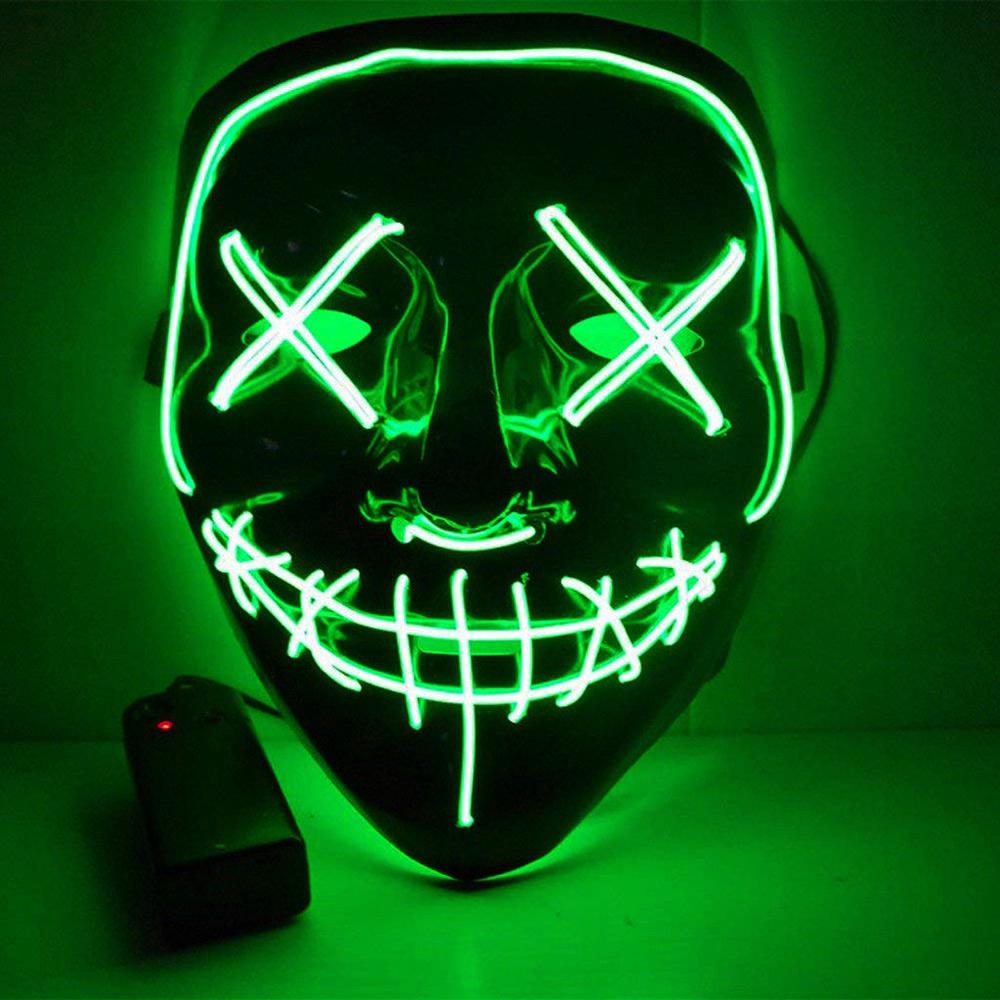 Bán Mặt nạ hóa trang Halloween tích hợp đèn LED độc đáo