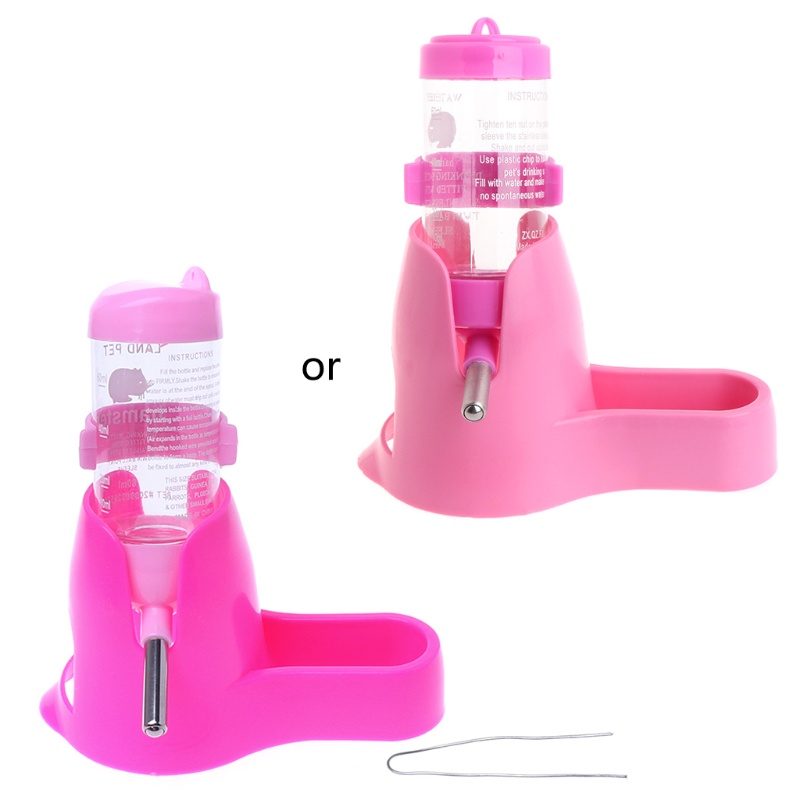 Hộp Đựng Thức Ăn Nước Uống Tự Động Có Móc Treo Tiện Dụng Cho Thỏ / Vẹt